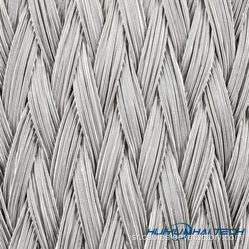 Флексибилна плетена обложена метална заштитна мрежна цев